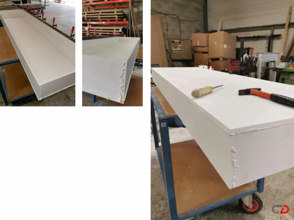 Corian fabrication