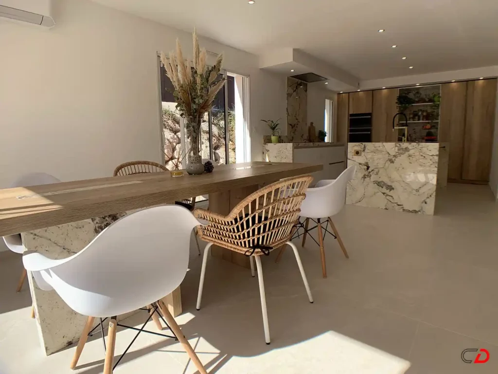 cuisine sur mesure aménagement d'intérieur